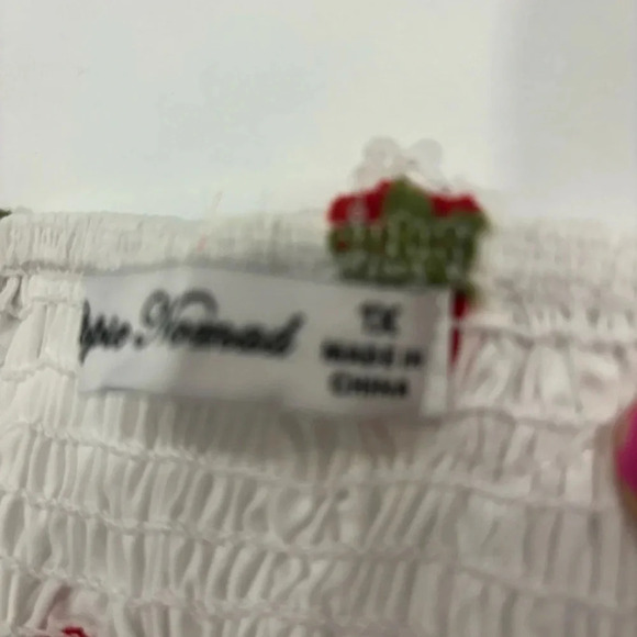 Hippie Nomad Women’s Strawberry Blouse Size 1 X - Picture 7 of 9